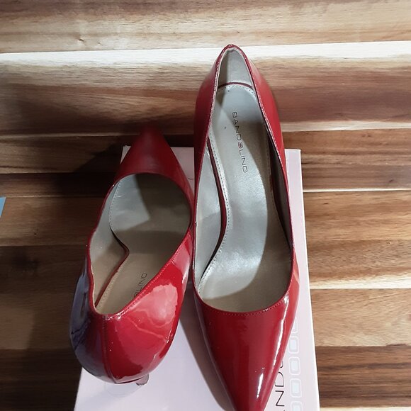 BANDOLINO  RED PUMP - Picture 3 of 9